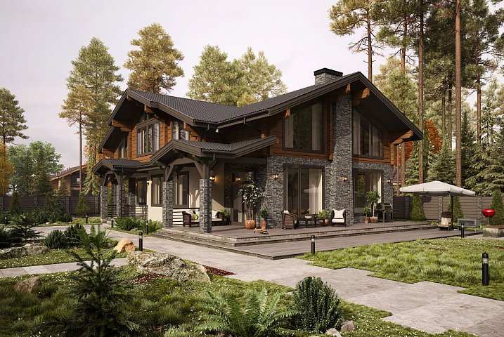 Дом в Северной жемчужине 491 м²